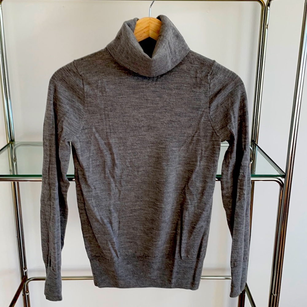 JCrew small Merino wool turtle neck sweater
